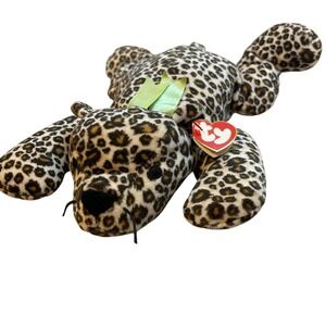 NEW TY PILLOW PALS, SPECKLES THE‎ LEOPARD  1996, 15.5 inches